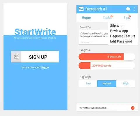 StartWrite